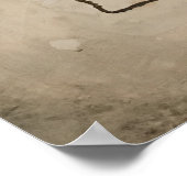 デービッド・グッドによる海賊地図「危険な海」 ポスター (角)