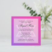 デービッド・バルミツワー・スクエアのピンク・パープル・スター 招待状 (スタンド正面)