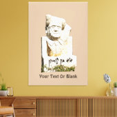 デービッド・ベングリオン記念碑 キャンバスプリント (インサイチュ (リビング))