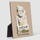 デービッド・ベングリオン記念碑 フォトプラーク (側面)