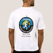 デーブと走ること Tシャツ (裏面)