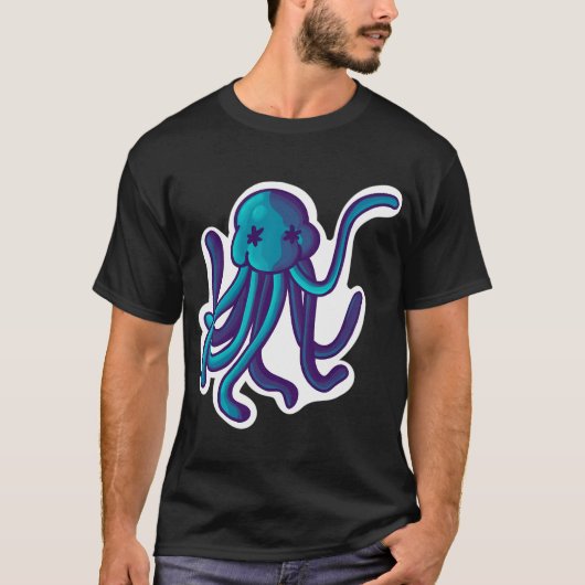 デーブ・ザ・クラゲ Tシャツ (正面)