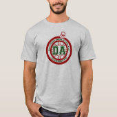 デーブAhernの祝祭日のコップのティーの灰色 Tシャツ (正面)