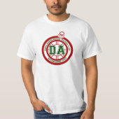 デーブAhernの祝祭日のコップのティーの白 Tシャツ (正面)