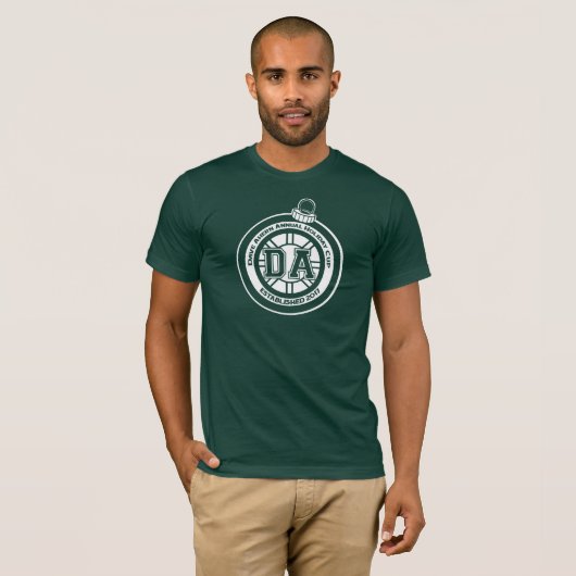 デーブAhernの祝祭日のコップのティーの緑 Tシャツ (正面フル)