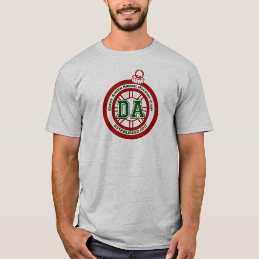デーブAhernの祝祭日のコップのティー Tシャツ (正面)