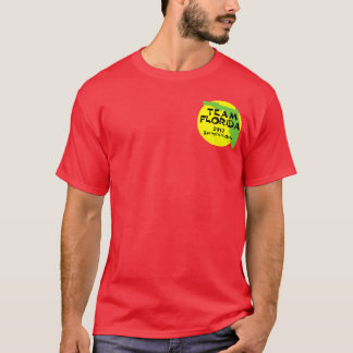 デーブDockusのためのチームフロリダのワイシャツ Tシャツ