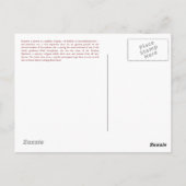 デーメーテールKeychain ポストカード (裏面)