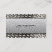 デーモンウィングフェイクメタルプリント名刺 名刺 (裏面)