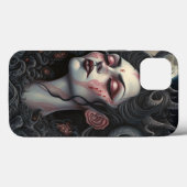 デーモンウーマンクイーンダークファンタジーアート Case-Mate iPhoneケース (裏面 (横))