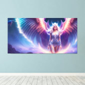 デーモンエンジェル キャンバスプリント (インサイチュ (ウッドフロア))