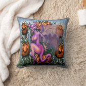 デーモンカボチャ クッション (ブランケット)