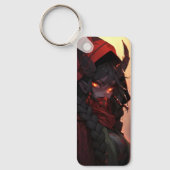 デーモンガールアニメ キーホルダー (正面)