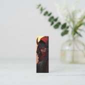 デーモンガールアニメ スキニー名刺 (スタンド正面)