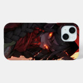 デーモンガールアニメ Case-Mate iPhoneケース (裏面 (横))