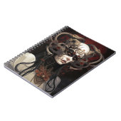 デーモンクイーンファンタジーアート ノートブック (左側)