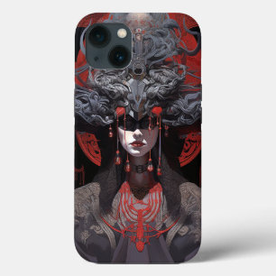 デーモンクイーンファンタジーアート iPhone 13ケース