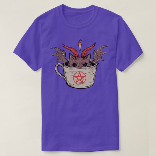 デーモンコーヒー Tシャツ (デザイン正面)