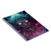 デーモンサーレアルダークファンタジーアート ノートブック (右側)