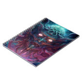 デーモンサーレアルダークファンタジーアート ノートブック (左側)