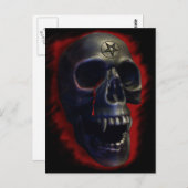 デーモンスカル1はがき ポストカード (正面/裏面)