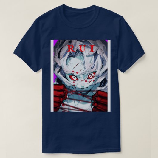 デーモンスレヤーロワームーンRui Tシャツ (デザイン正面)