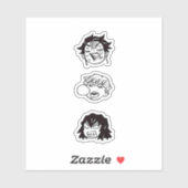 デーモンスレーおもしろいヤトリオカスタムカットビニールステッカー シール (シート)