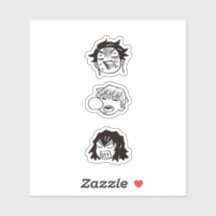 デーモンスレーおもしろいヤトリオカスタムカットビニールステッカー