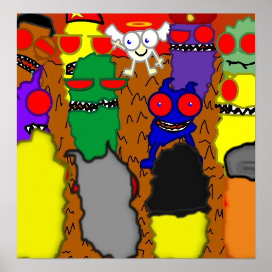 デーモンタイムグループポスター ポスター (正面)