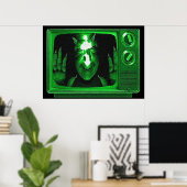 デーモンテレビ。 ポスター (ホームオフィス)