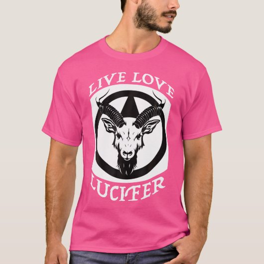 デーモンルシファーヤギ Tシャツ (正面)