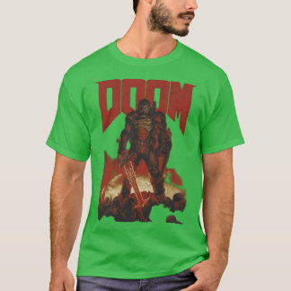 デーモン+80年代+スレイヤー+ゲーム+ヴィンテージ+90年代+レトロ+アクション+楽しい Tシャツ