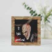 デーモ不気味ン・ハロウィーンが招待状に到着 招待状 (スタンド正面)