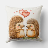 デールとペギーのバレンタインのヘッジホッグズピロー クッション (裏面)