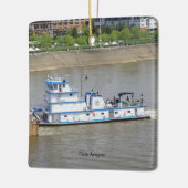 デールアーティグスクエアオーナメント セラミックオーナメント (左)