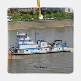 デールアーティグスクエアオーナメント セラミックオーナメント