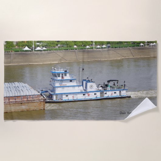 デールアーティグビーチタオル ビーチタオル (正面)