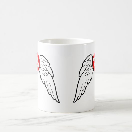 デールエンジェルウィングス コーヒーマグカップ (中央)