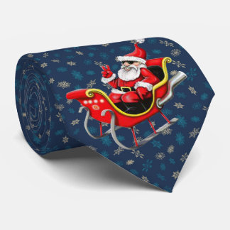 デールクリスマスコレクションピースサンタインスイー ネクタイ
