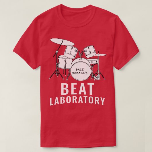 デールドバックビート研究所 Tシャツ (デザイン正面)