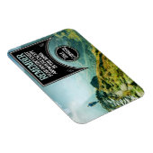 デール感動的カーネギー引用文"恐怖"フレキシブル マグネット (右側)