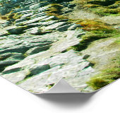 デール感動的カーネギー引用文「恐怖」 ポスター (角)