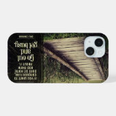 デール・カーネギー感動的引用文「取得忙し」 iPhone 15ケース (裏面横)