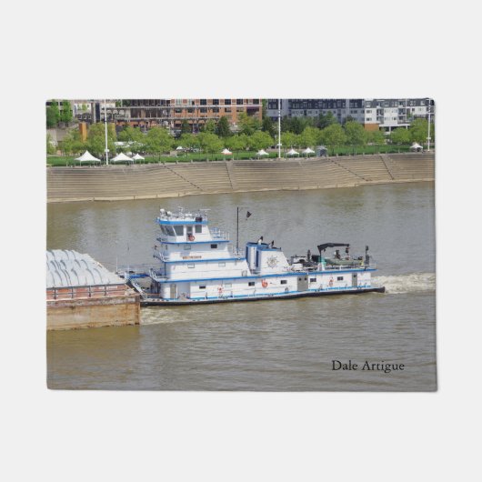 デールArtigueドormat ドアマット (正面)