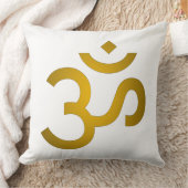 デーヴァナーガリー　オーム クッション (ブランケット)