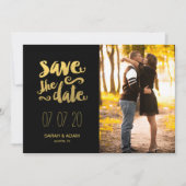 デ救ート|日付カードを保存する写真 セーブザデート (正面)