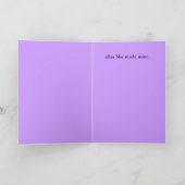 デ父のイ非常に特別な人に…… カード (内部)