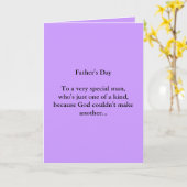 デ父のイ非常に特別な人に…… カード (黄色い花)