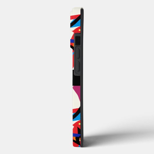 デ絵を描コニングスタイルの抽象芸術 Case-Mate iPhoneケース (裏面 / 左)