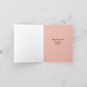 デ魅力的コ鳥コテージイースターカード シーズンカード (内部)